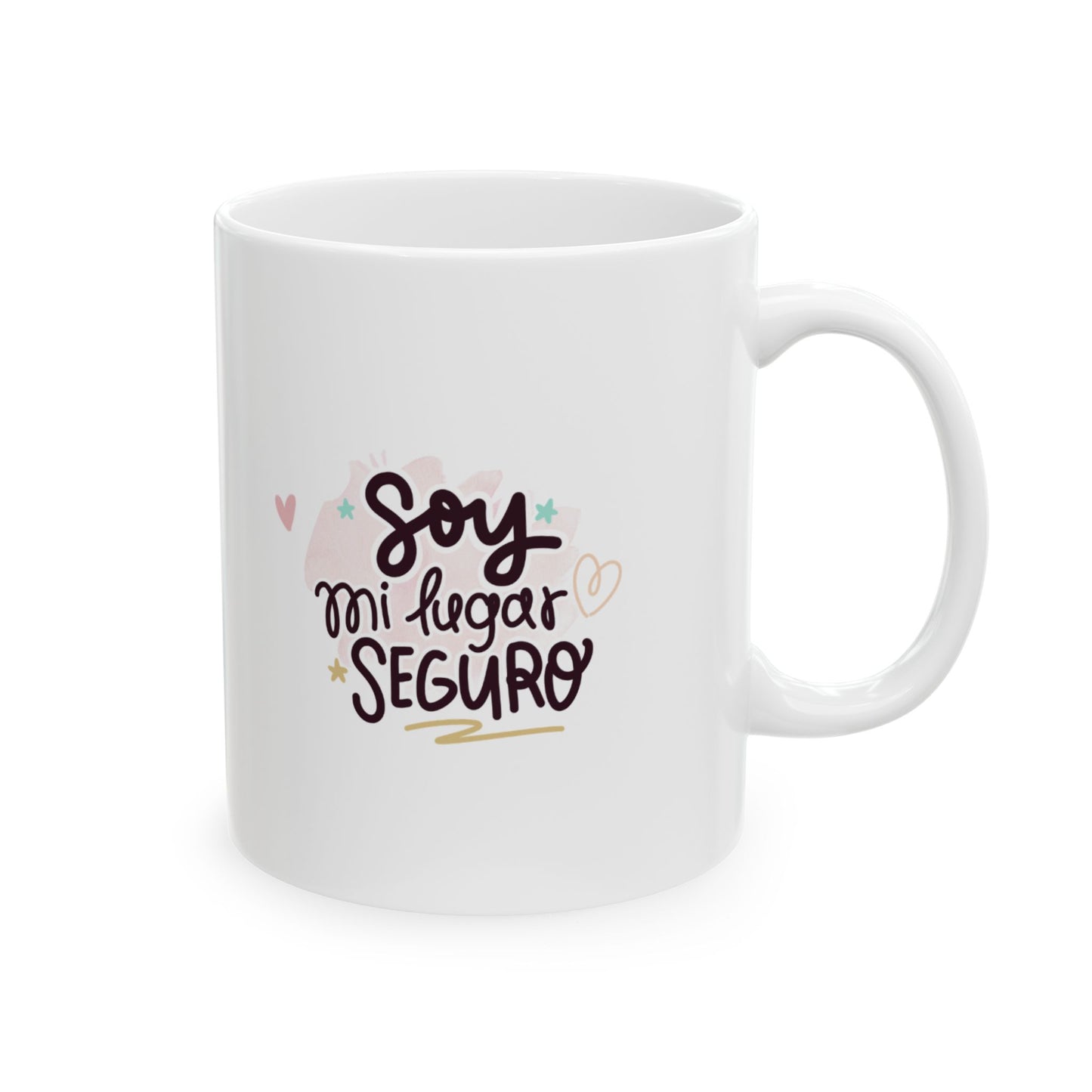 Merezco Ser Feliz | Taza de Cerámica Inspiradora
