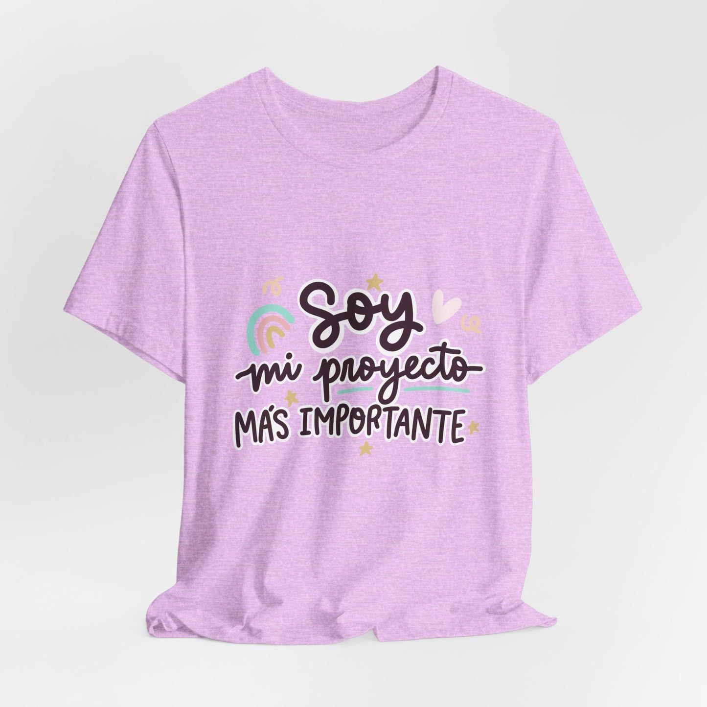 Soy mi proyecto mas importante - Camiseta Inspiradora para Mujeres