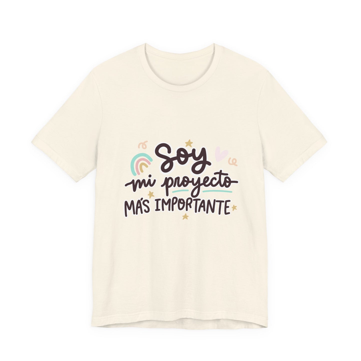 Soy mi proyecto mas importante - Camiseta Inspiradora para Mujeres