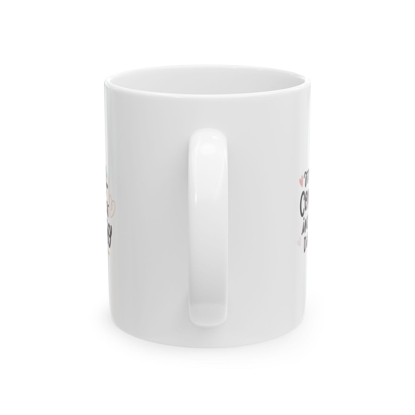 Me trato con amor incluso en los días difíciles | Taza de Cerámica Inspiradora