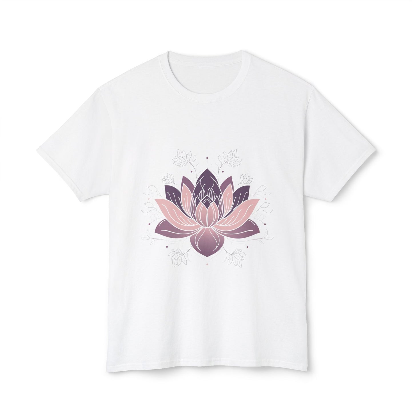 Cotton T-shirt, Lotus Flower