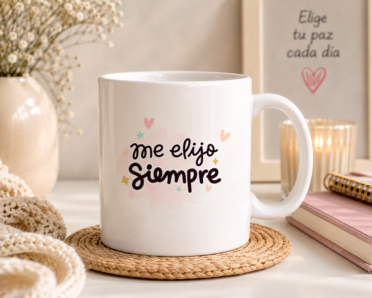 Mi Paz no es Negociable | Taza de Cerámica Inspiradora