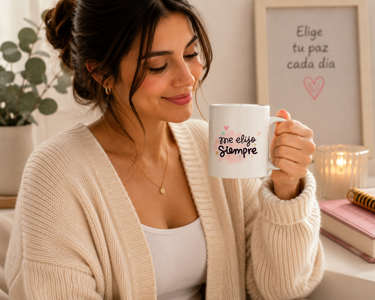 Mi Paz no es Negociable | Taza de Cerámica Inspiradora