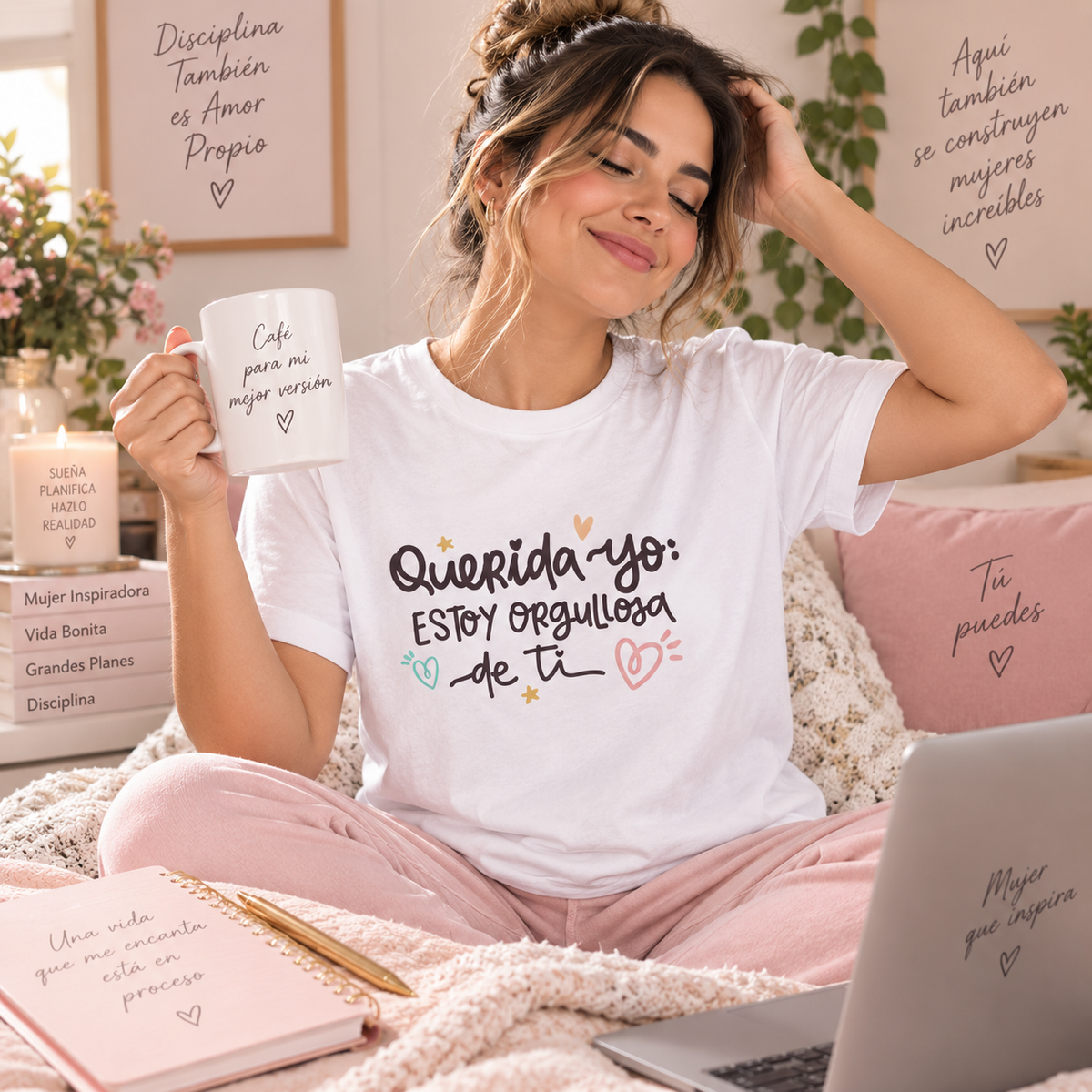 Querida Yo, Estoy Orgullosa de Ti | Camiseta de Amor Propio