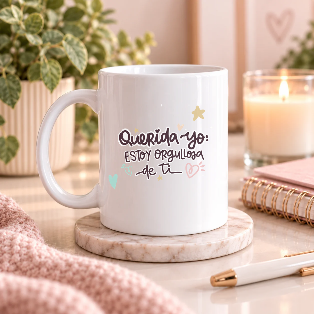 Querida Yo, Estoy Orgullosa de TI | Taza de Amor Propio