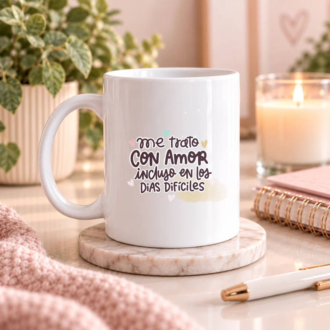 Me Trato con Amor | Taza de Amor Propio